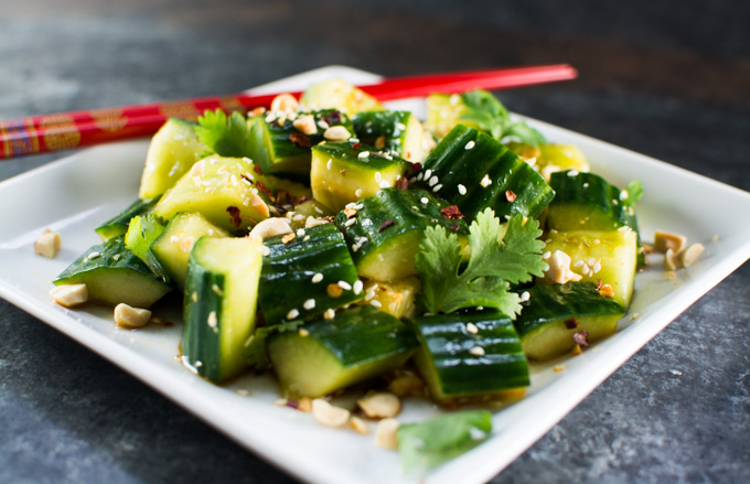 Chineasy Cucumber Salad 