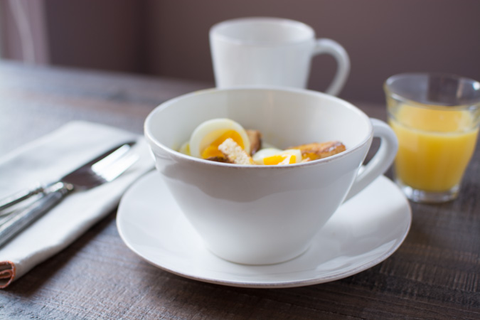 Soft-boiled Eggs with Toast 