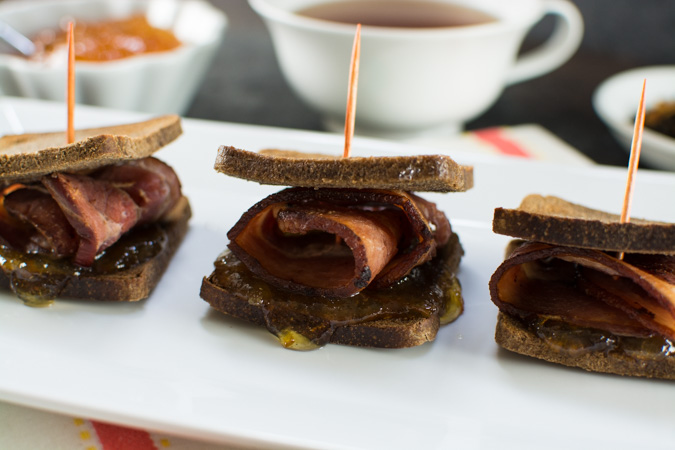 Bacon and Marmalade Sandwich