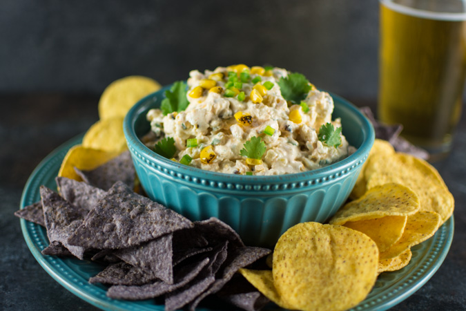 Grilled Corn Dip 