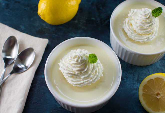 Lemon Panna Cotta