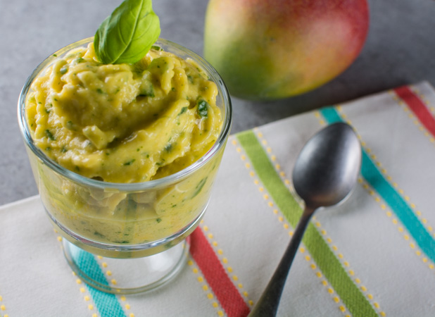 Mango Coconut Sorbet