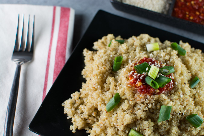 Sesame Quinoa