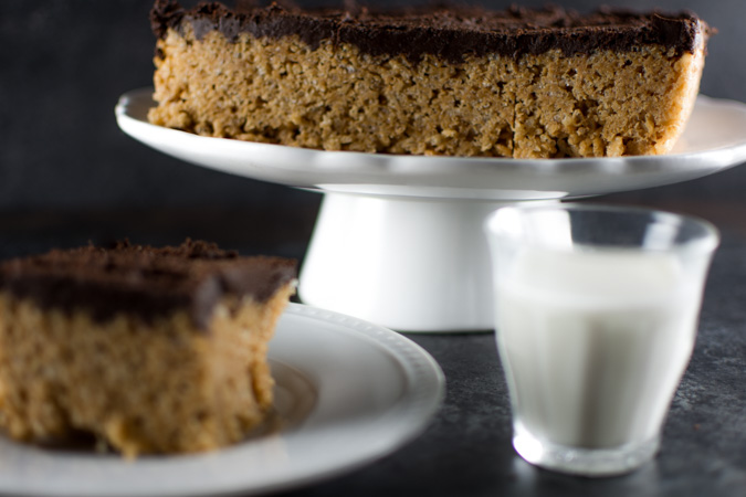 Browned Butter Peanut Butter Crispy Rice Treats