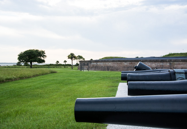 Fort Moultrie Cannons