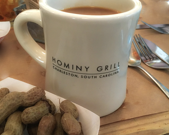 Hominy Grill Boiled Peanuts