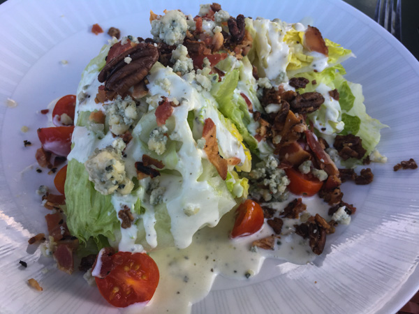 Rocks on the Roof Wedge Salad