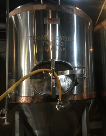 Savannah Moon River Brewing Fermentation Tank