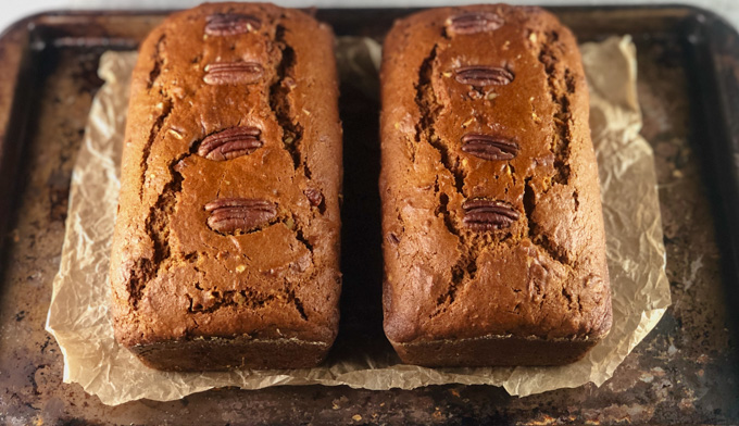 Pumpkin Pecan Bread