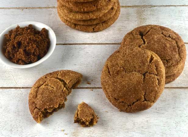 Borwn Butter Muscovado Snickerdoodles