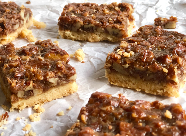 Brown Butter Pecan Pie Bars