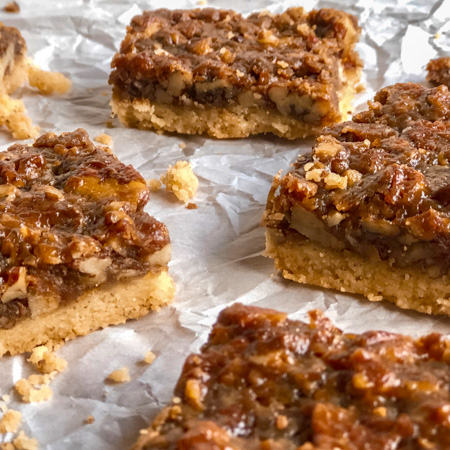 Brown Butter Pecan Pie Bars