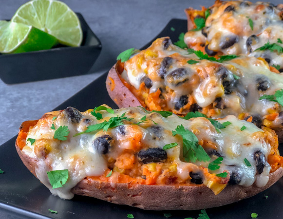 Healthy Mexican Potato Skins