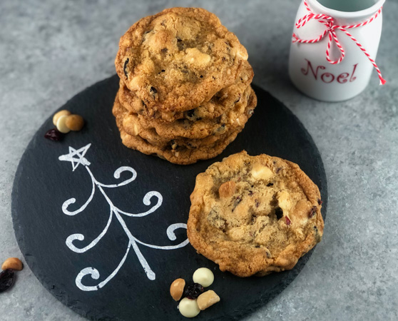 White Chocolate Cranberry Cookies