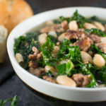 Kale, Cannellini Bean, and Sausage Soup